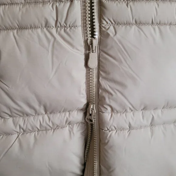 Save The Duck Animal Free Hooded Judee Vest in Beige - Picture 9 of 16